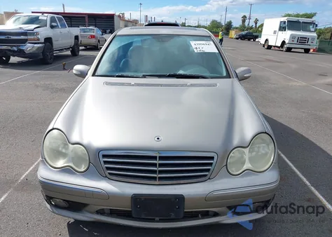 2005 Mercedes-Benz C 230 Kompressor Sport from USA, damaged, VIN WDBRF40J65F597454